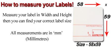 Measuring your Scale Label